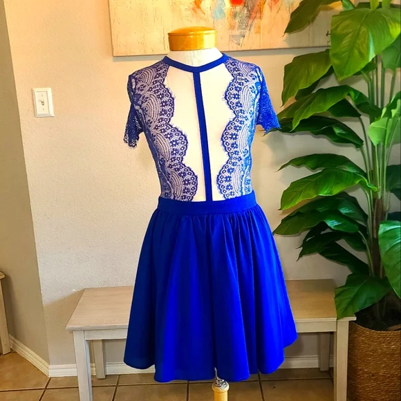 Missguided | Dresses | Missguided Sexy See Thru Blue Dress | Poshmark Missguided | Dresses | Missguided Sexy See Thru Blue Dress | Poshmark